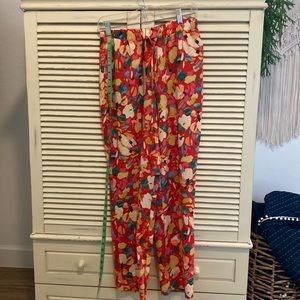 Bcbg generation xs floral pants